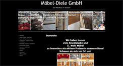 Desktop Screenshot of moebel-diele.de